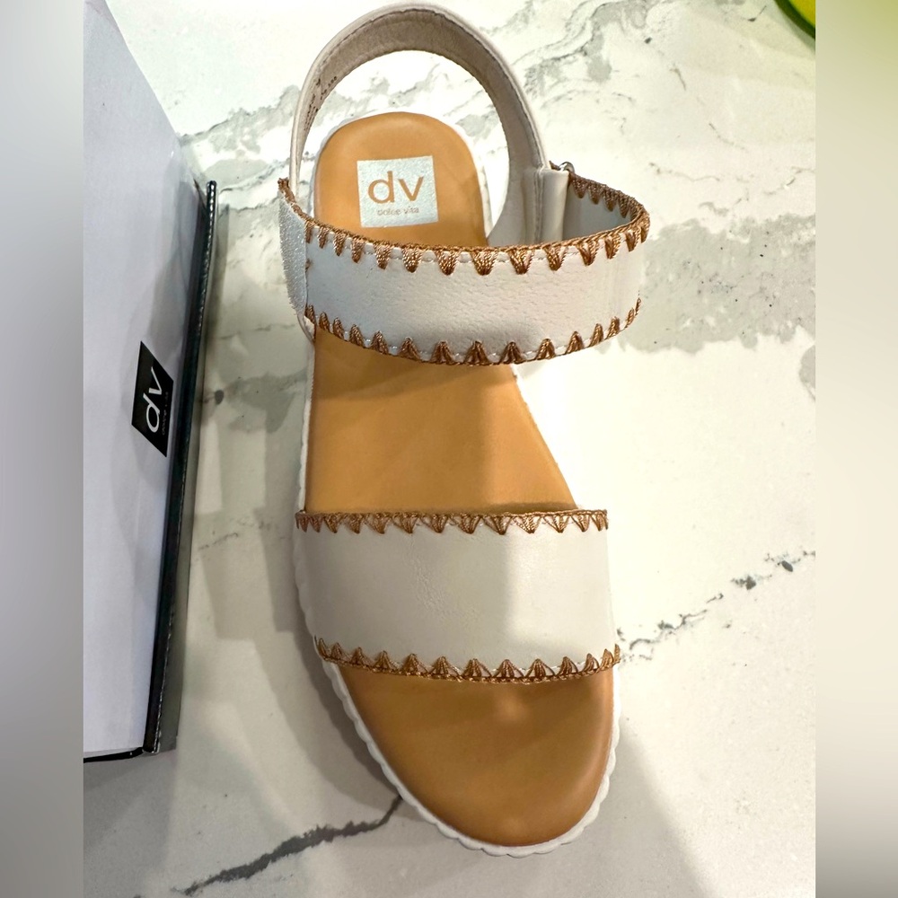 New Dolce Vita Franca Ivory Sandals